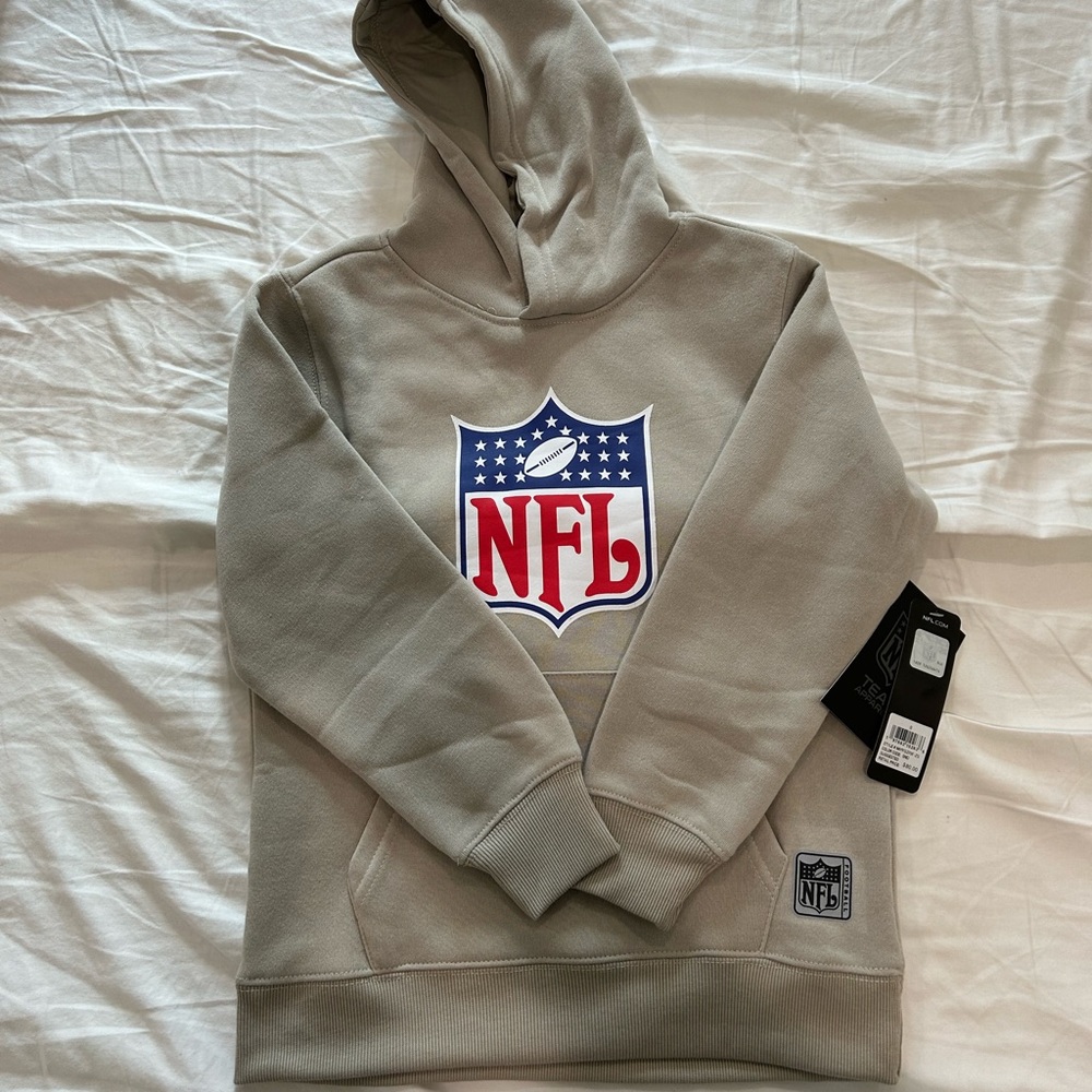 Brand New $80 NFL.com NFL football sweatshirt Super Bowl 49ers Chiefs Kids